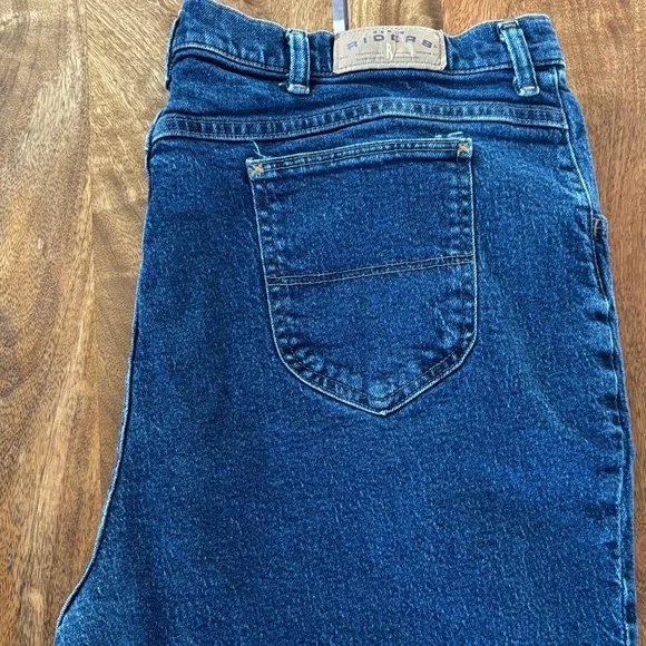 Riders by Lee Dark Blue Straight Leg Jeans - Picture 5 of 11